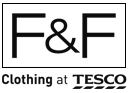 F&F Clothing at Tesco