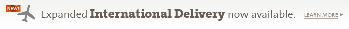 New! Expanded International Delivery now available. Learn more.