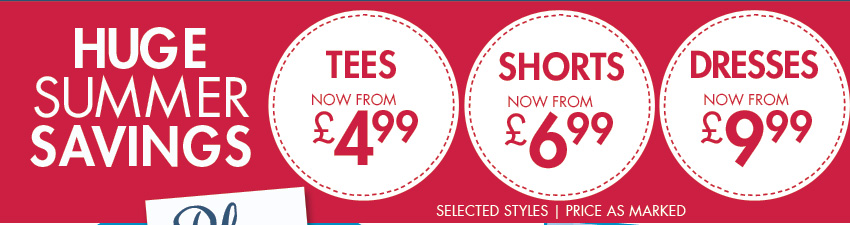 huge summer savings